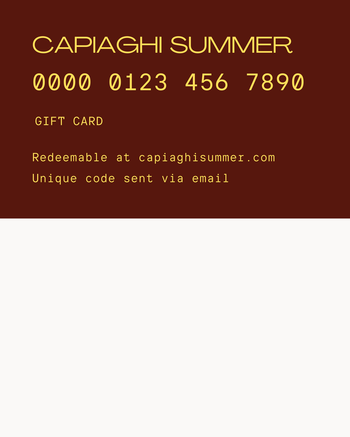 Gift Card
