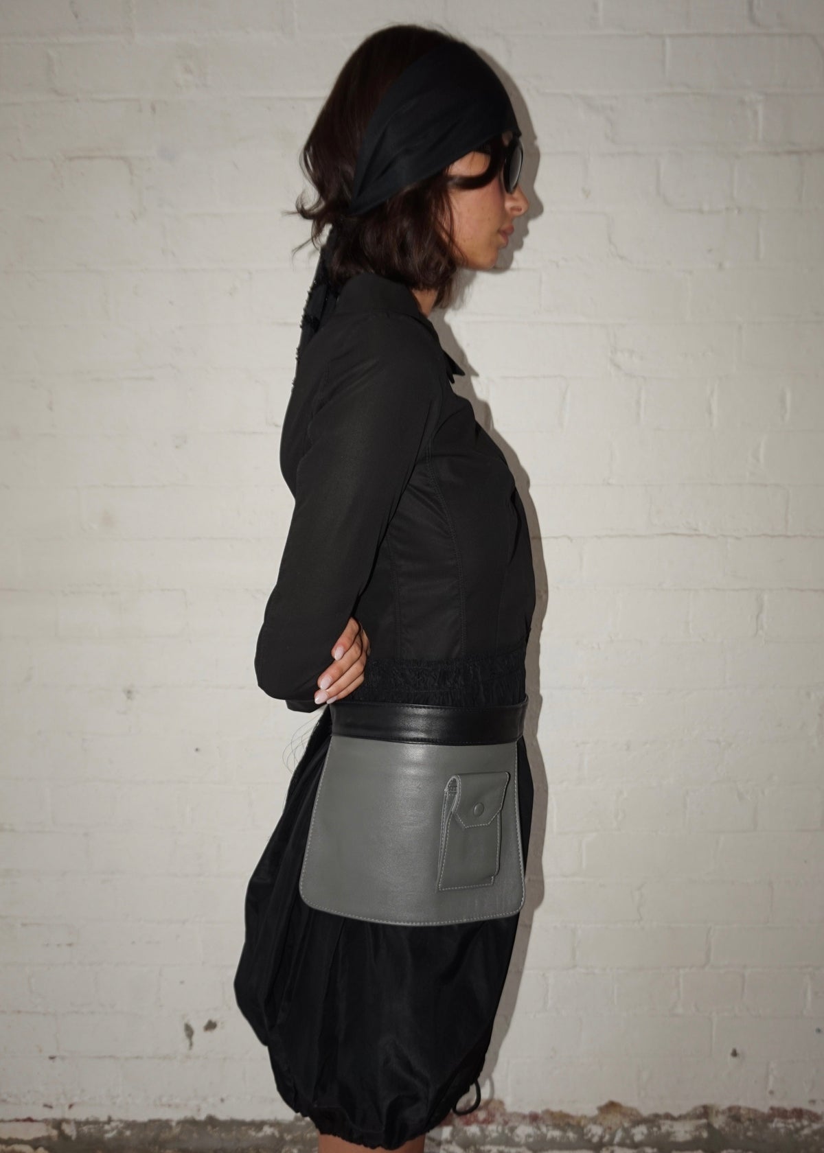 Muted Belt Bag - Slate