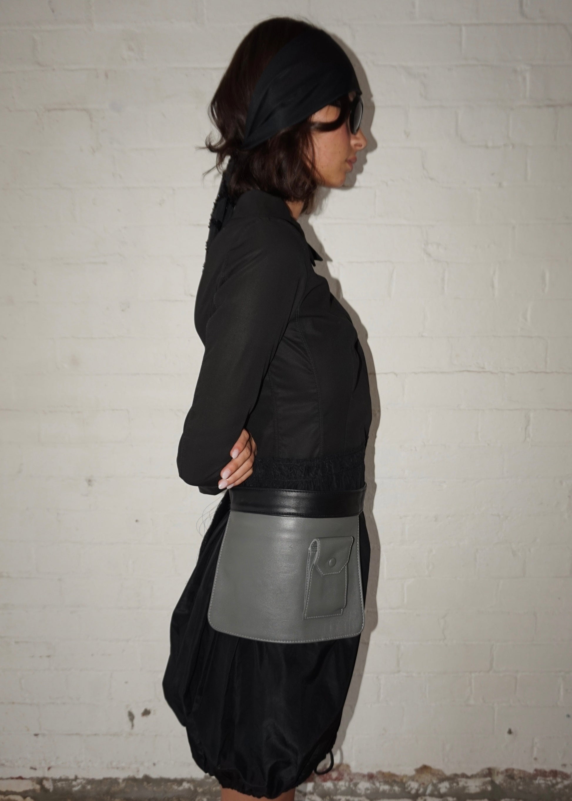 Muted Belt Bag - Slate