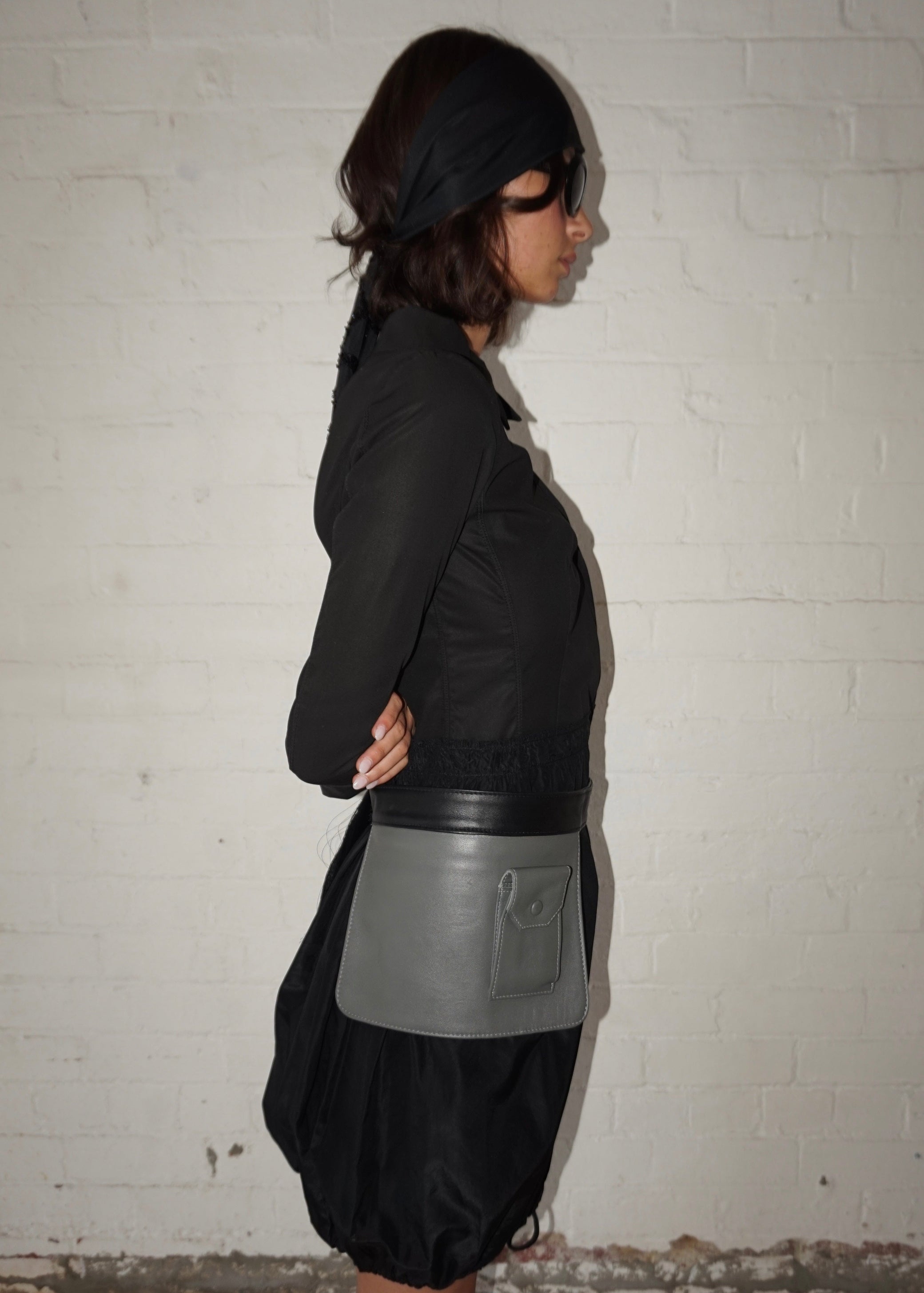 Muted Belt Bag - Slate