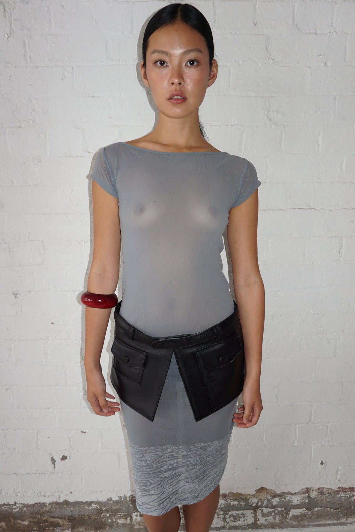 Bare Skirt Belt - Black