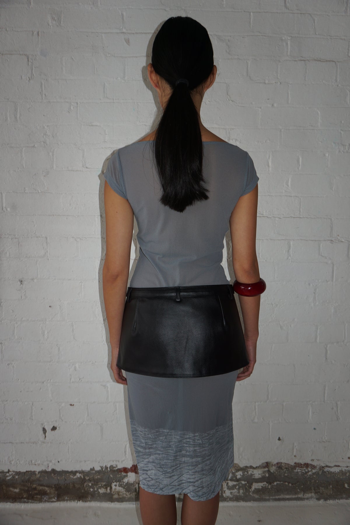 Bare Skirt Belt - Black