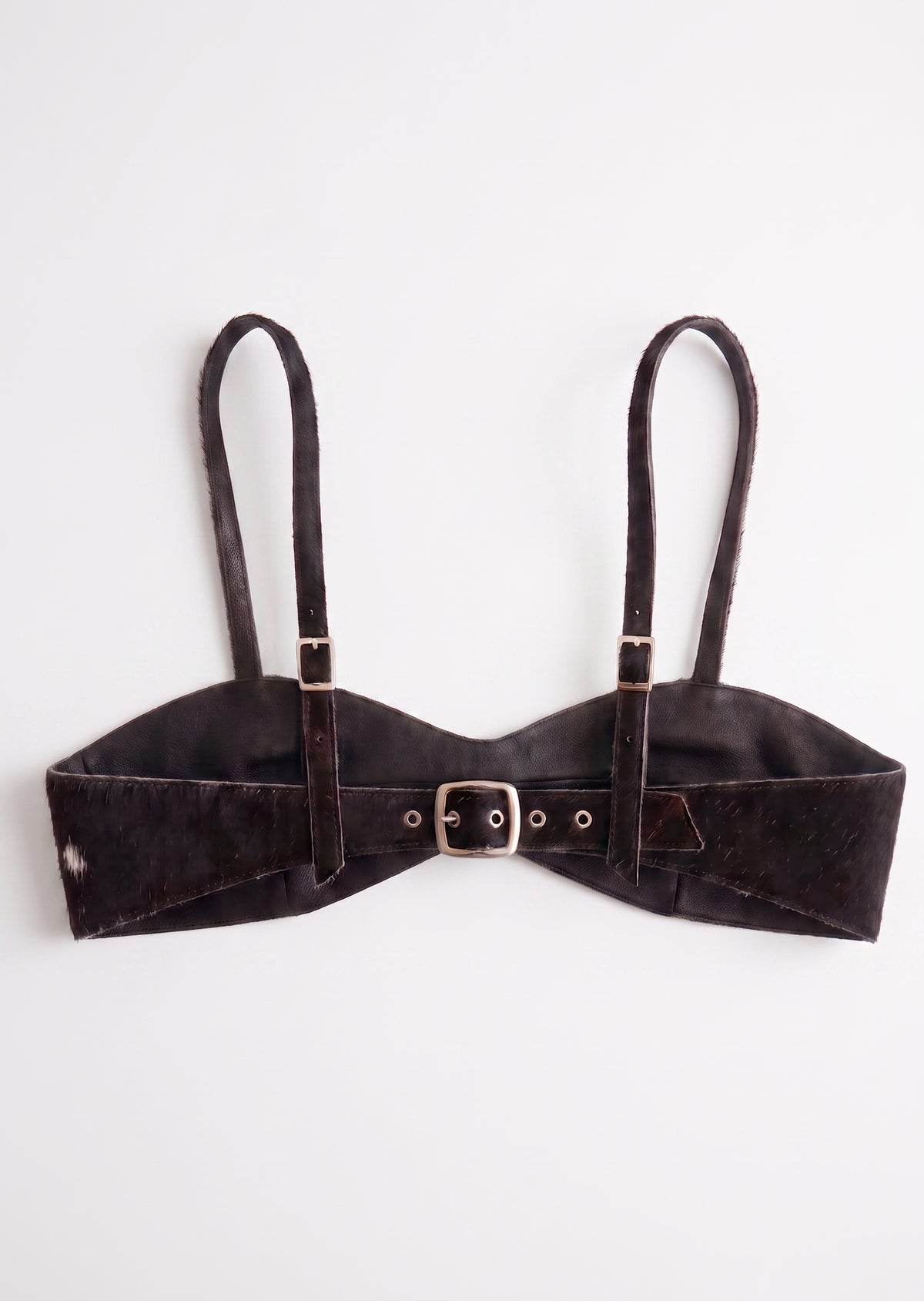 Bare Bralette - Cowhide