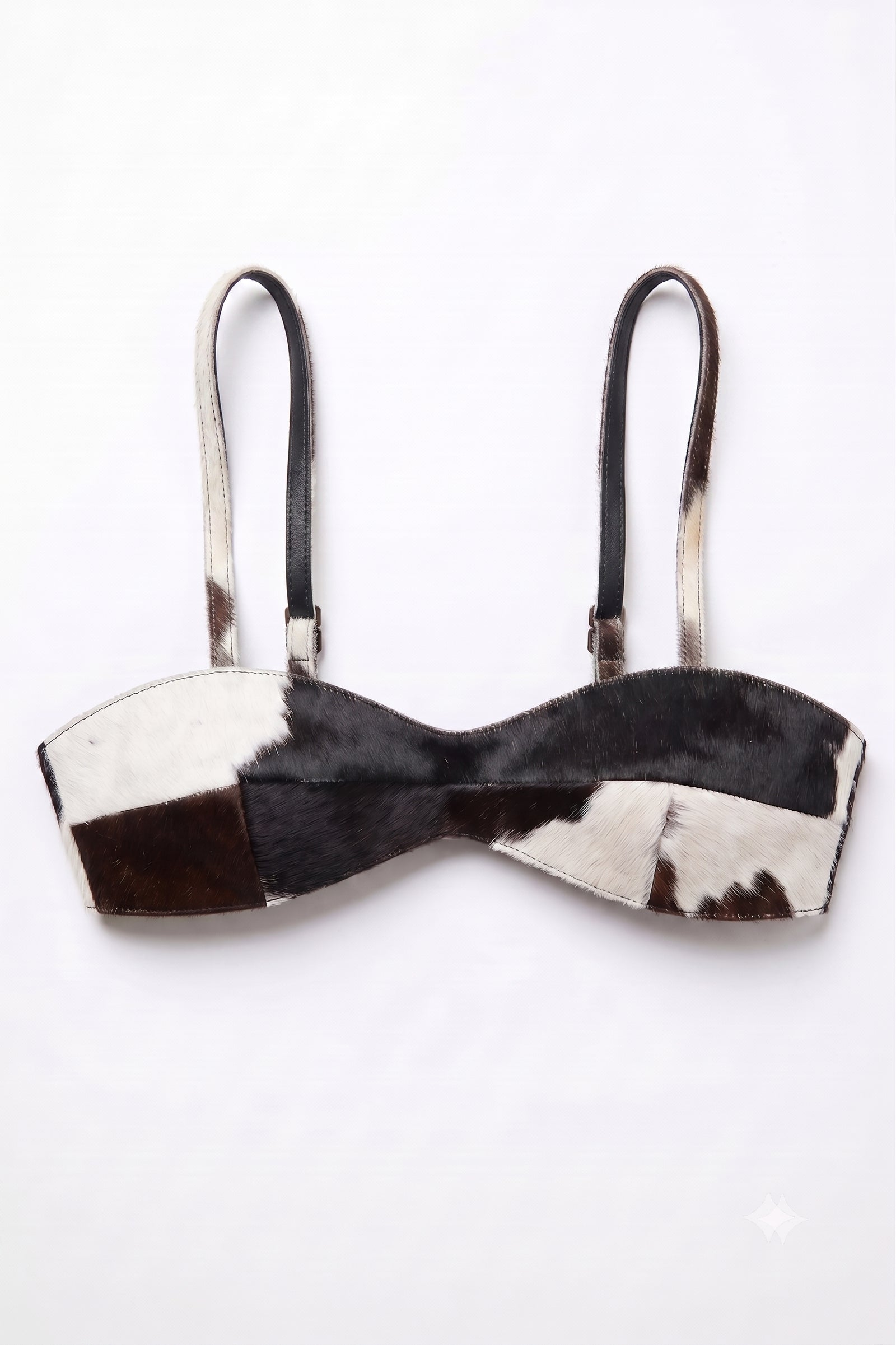 Bare Bralette - Cowhide