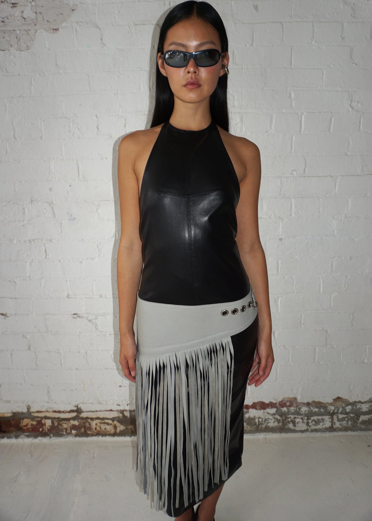 Sway Fringe Belt - Grey