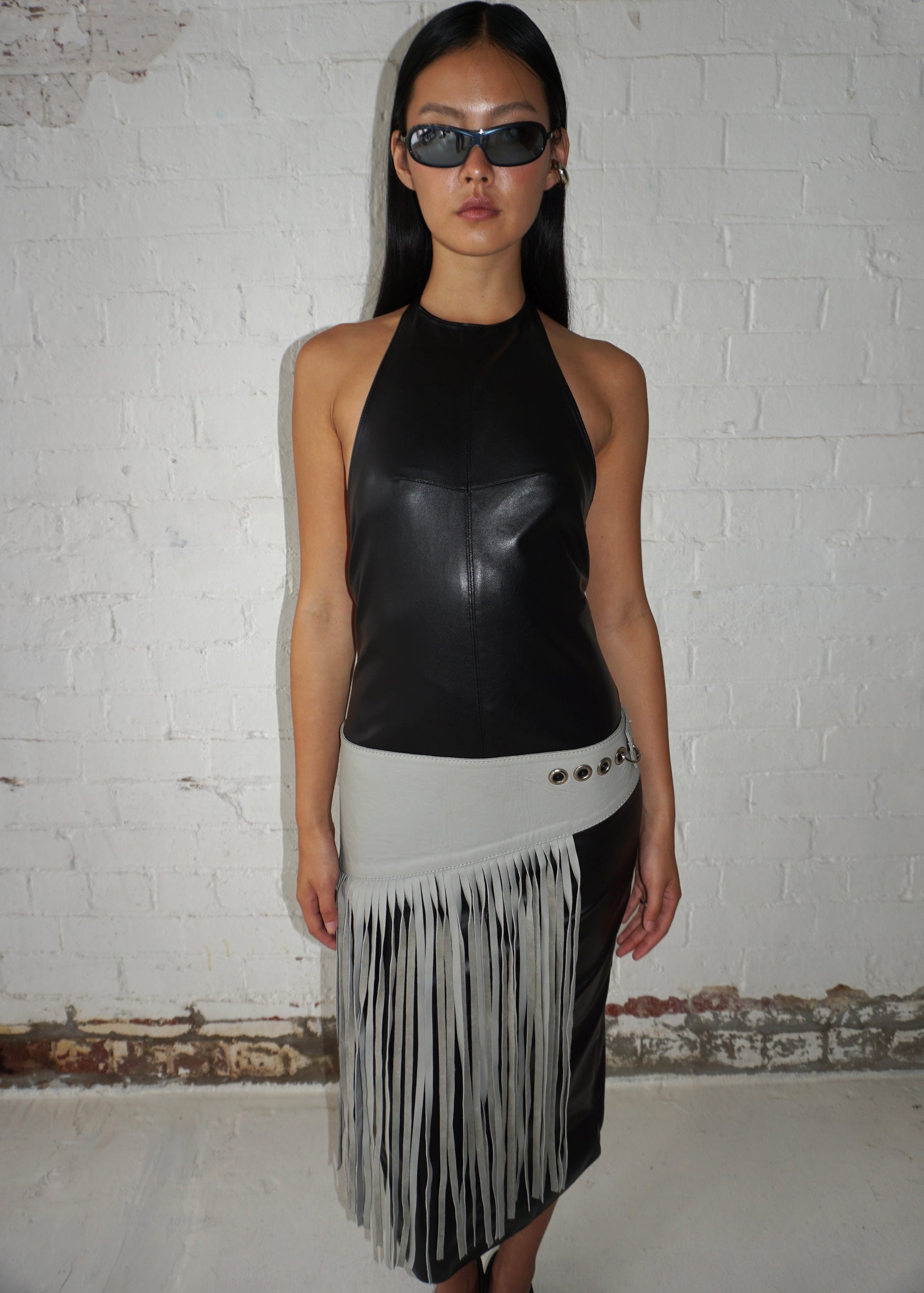 Sway Fringe Belt - Grey